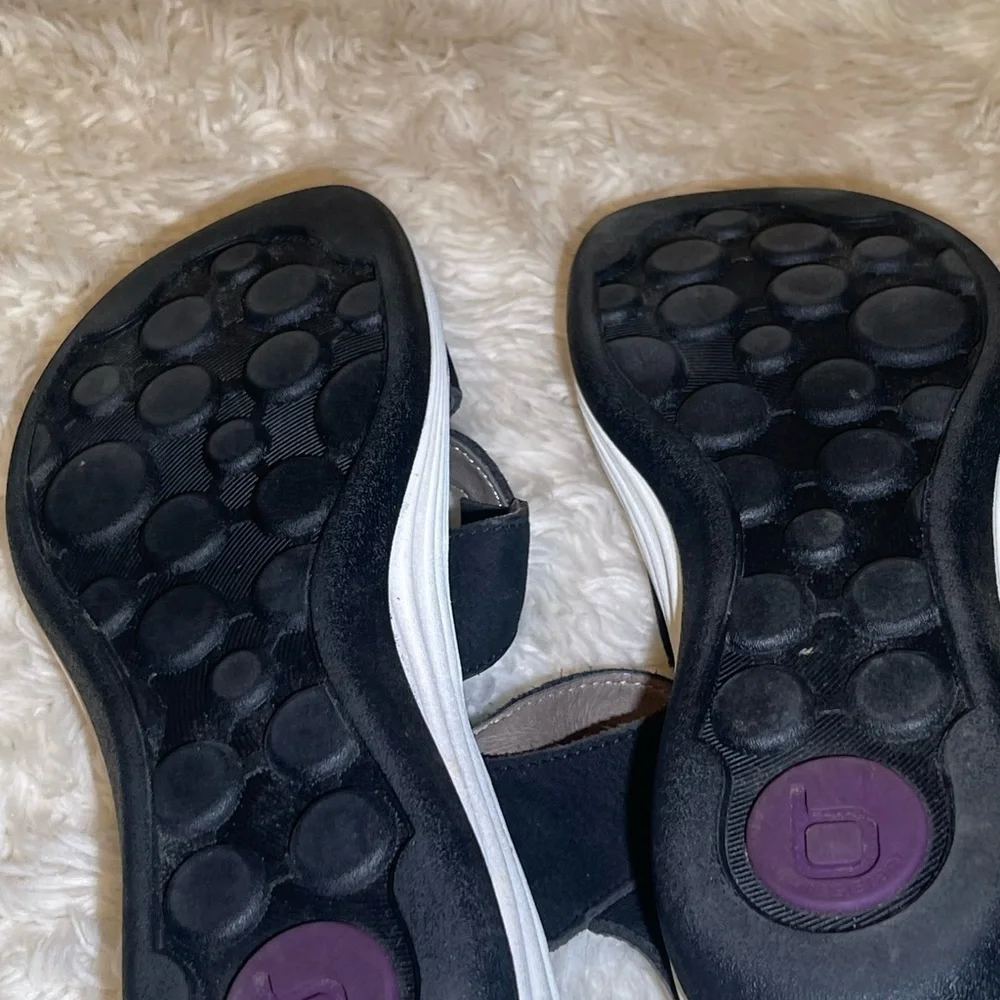 Bionica Black womens  Strappy Sandals size 7.5